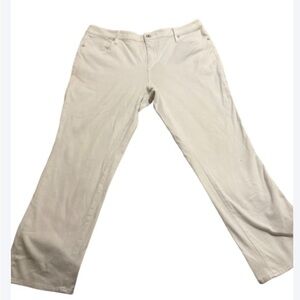 Coldwater Creek White Trousers size 16P. NWOT!